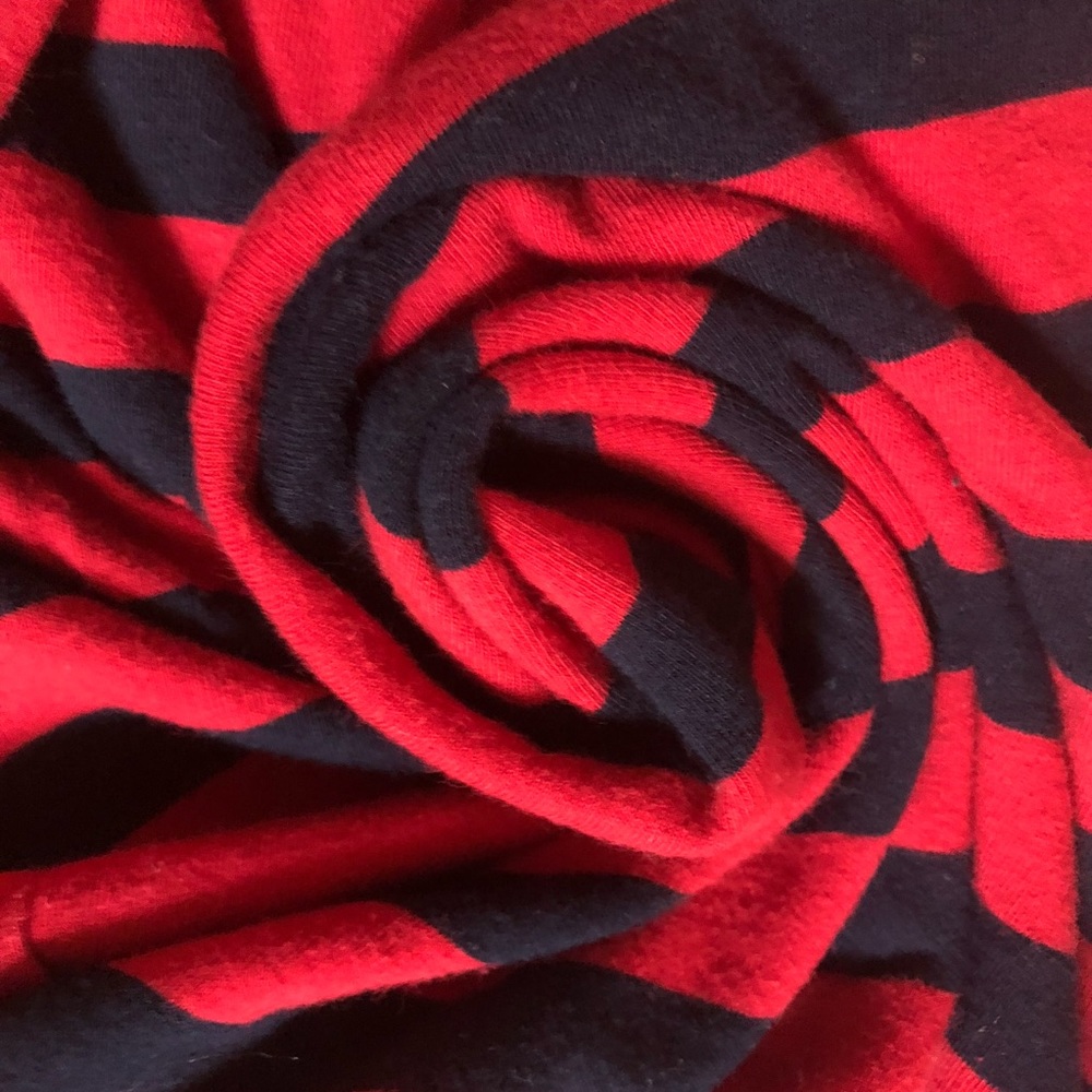 The Limited Red &Black Striped Long Sleeves Blouse - Picture 3 of 3